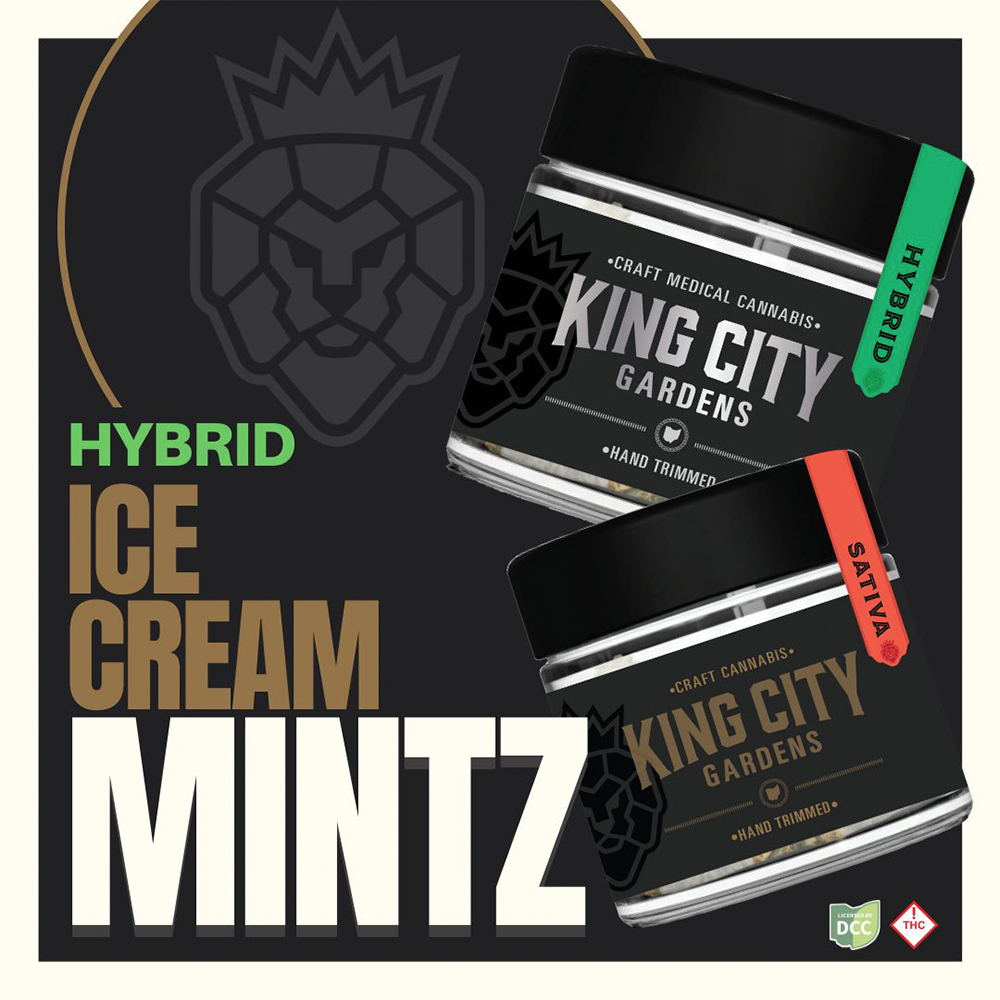 Ice Cream Mintz - 2.83g Whole Buds - Hybrid | King City Gardens