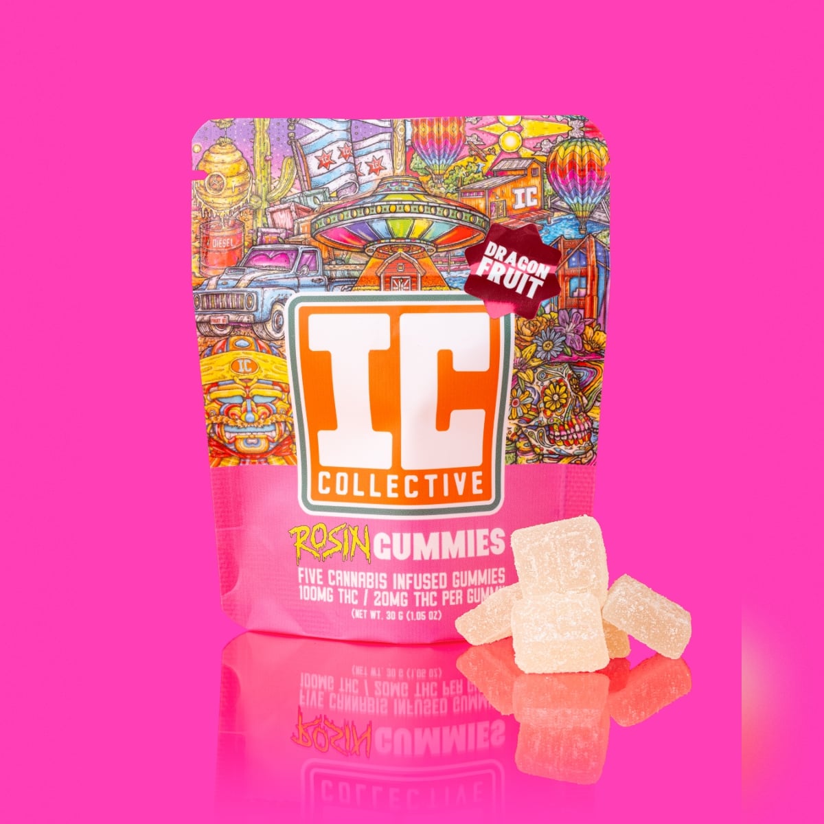 Dragon Fruit [5pk] (100mg)