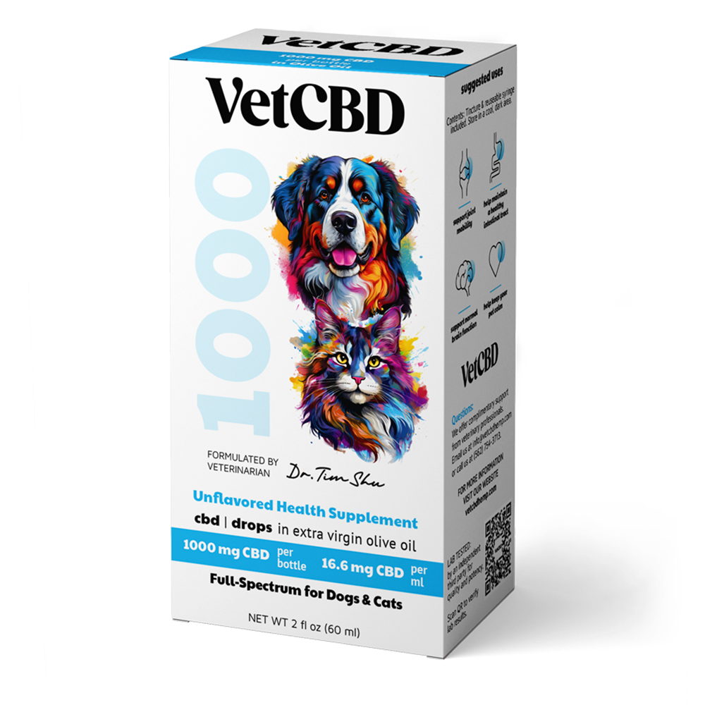 Full Spectrum CBD Pet Tincture [2oz] (1000mg CBD)