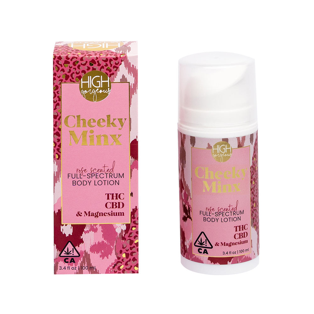 Buy High Gorgeous Cheeky Minx [4oz] (250mg CBD/250mg THC
