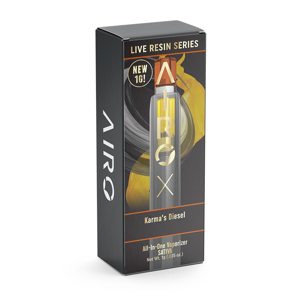 Airo - Karma's Diesel (S) Live Resin AiroX Disposable Vape (1g) C0070000289 *NP