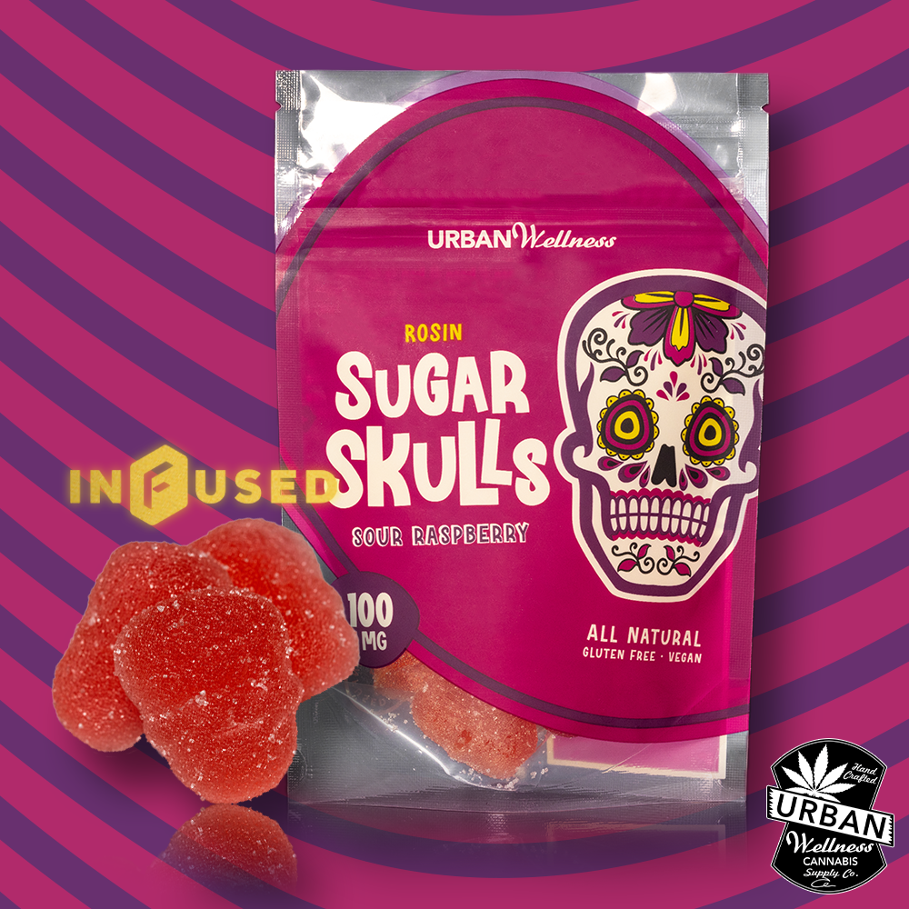 Rosin Sugar Skull - Sour Raspberry