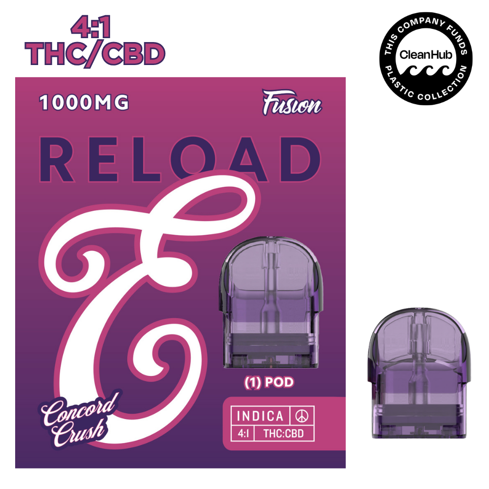 RELOAD - 1g FUSION - Concord Crush (4:1 THC/CBD)