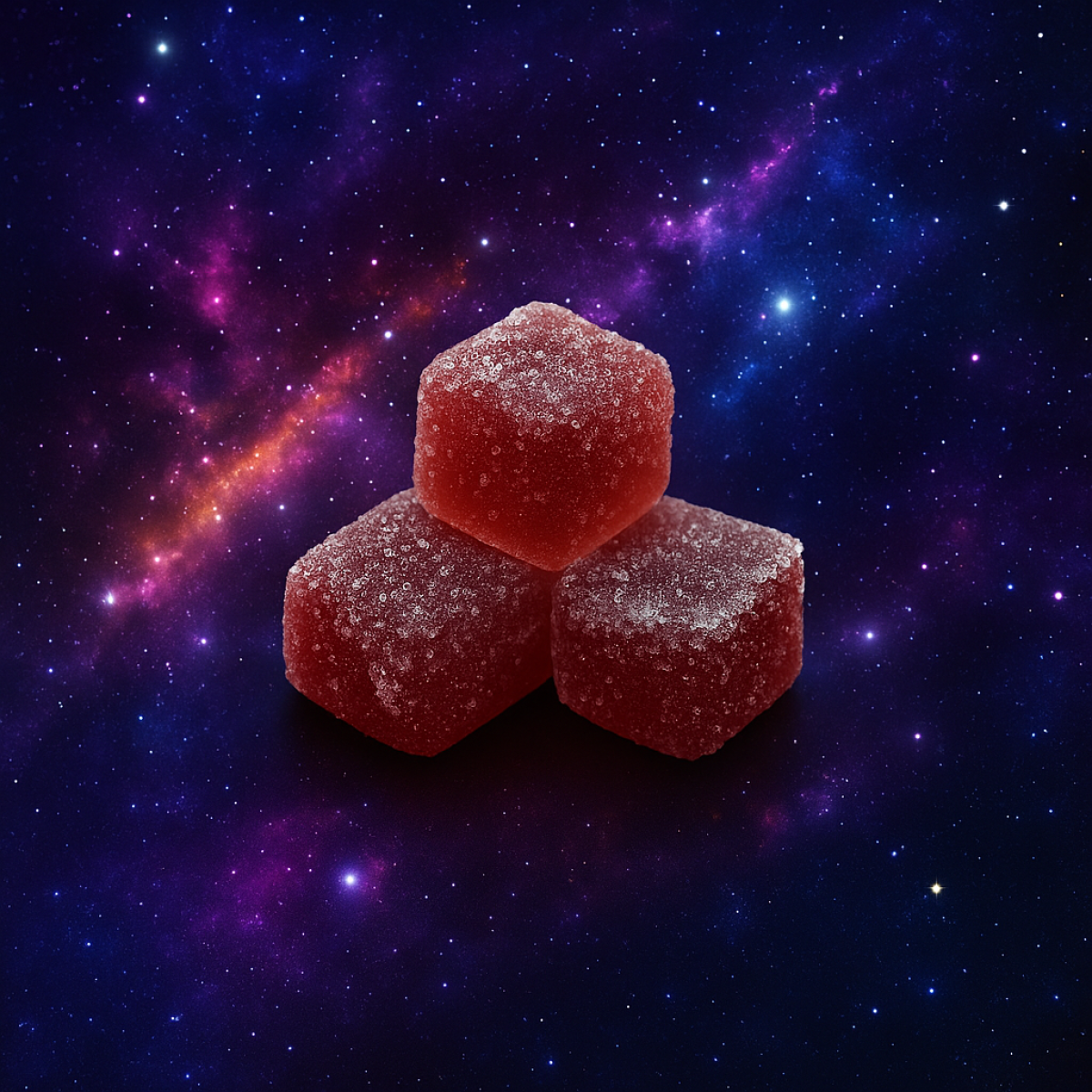 Asteroid - Raspberry Rush (H) Gummies (4.91mg 20pk) C0120000004