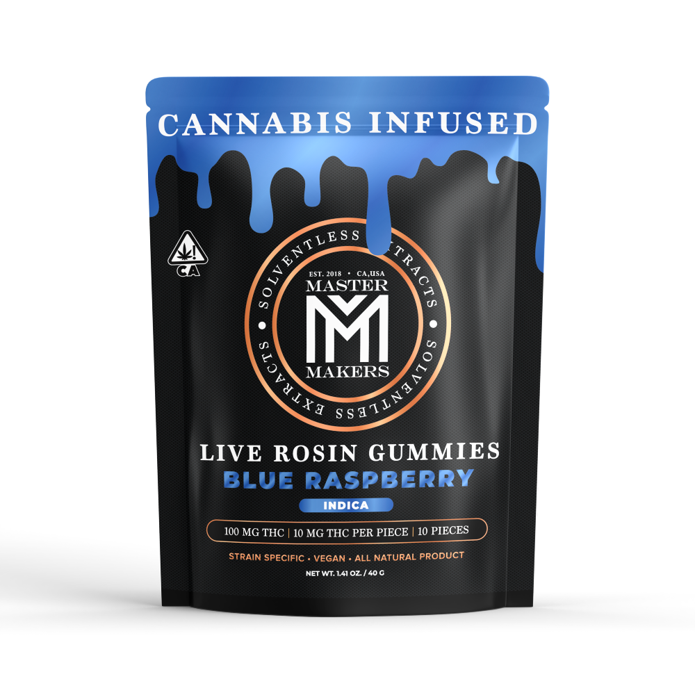 Blue Raspberry Live Rosin [10pk] (100mg)