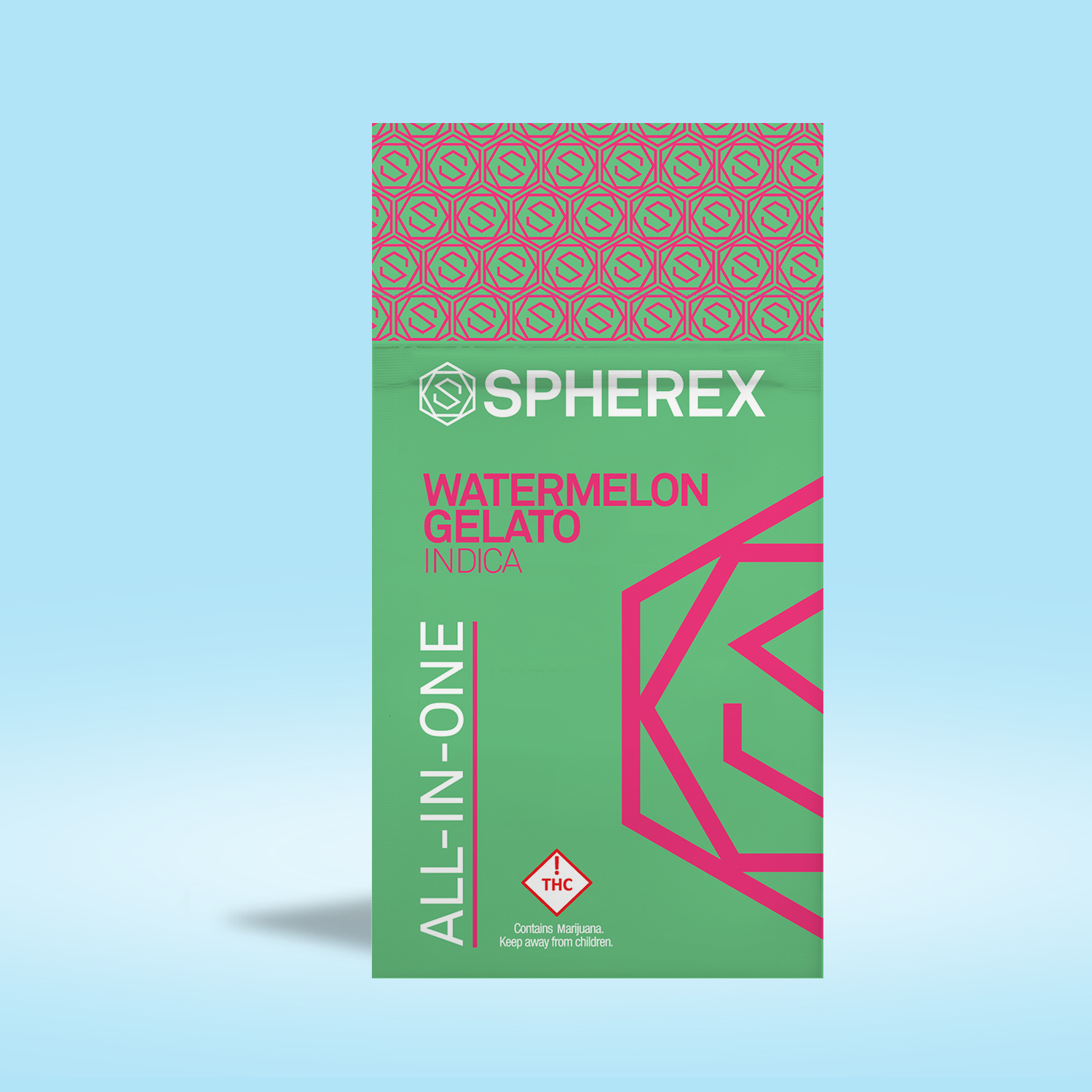 SPHEREX- Watermelon Gelato (Indica) All-In-One | 1g