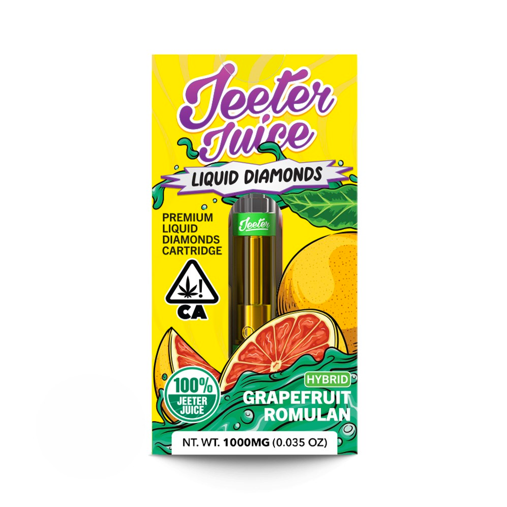Grapefruit Romulan (hybrid) vape Jeeter