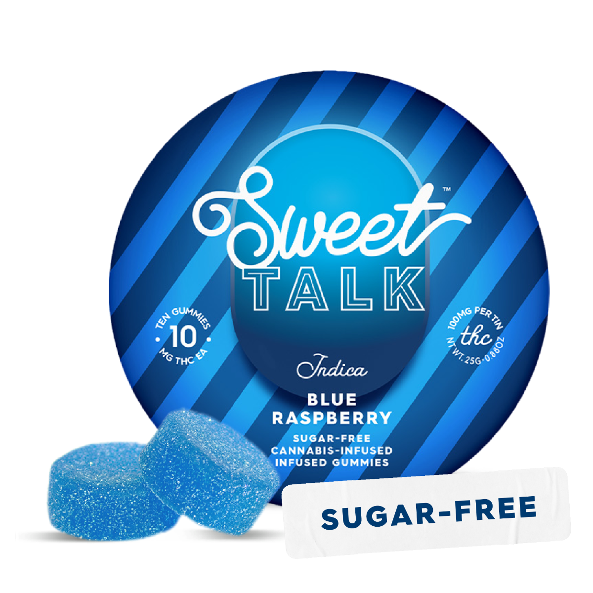 Blue Raspberry [10pk] (100mg)