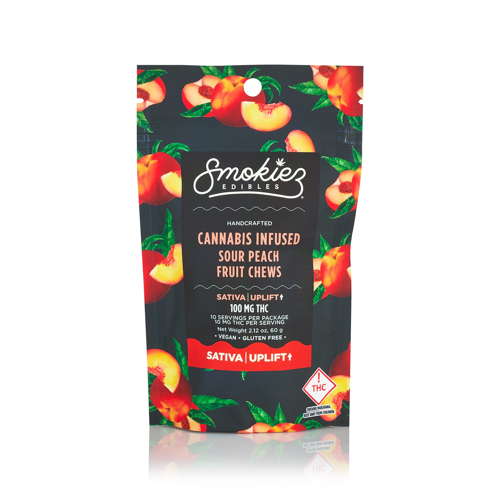 Sour Peach - Sativa [10pk] (100mg)