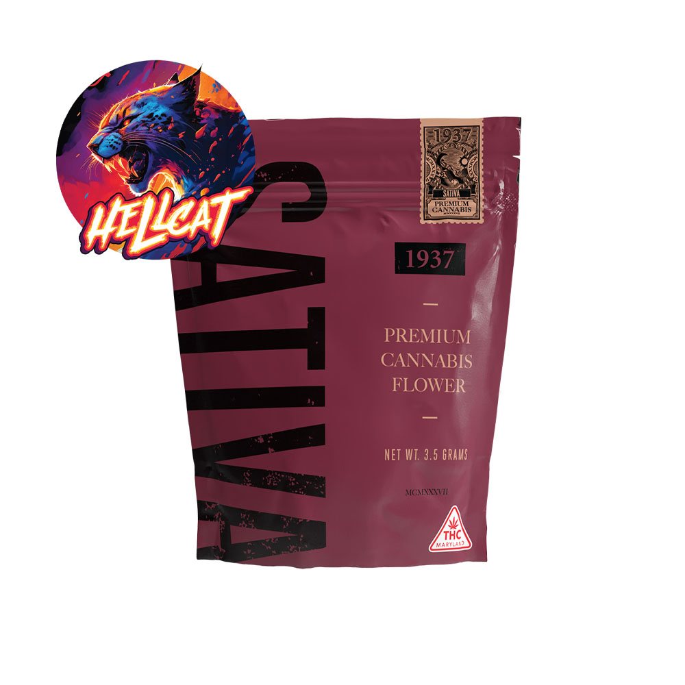 Hellcat - sativa flower by 1937
