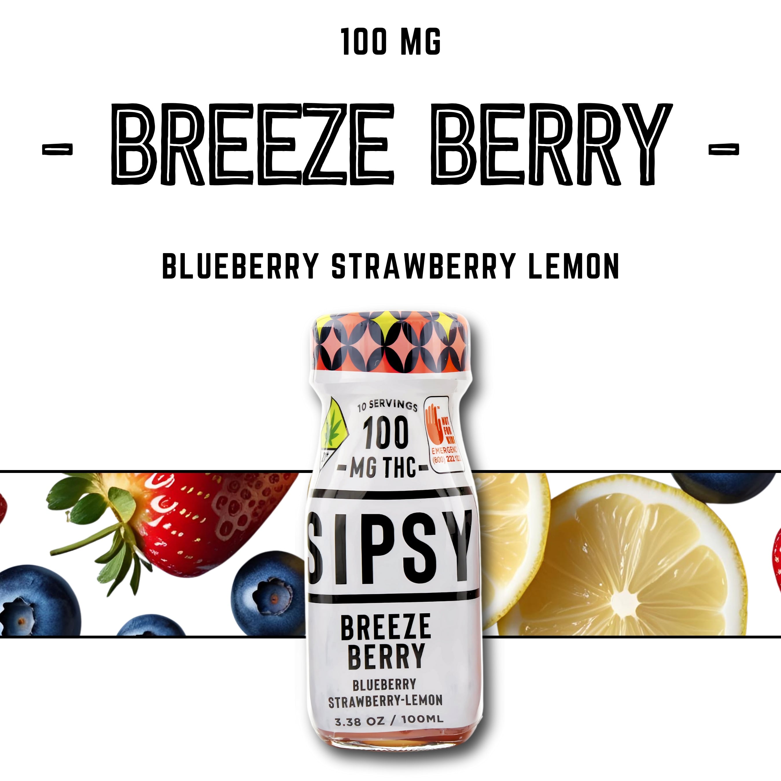 Breeze Berry [3.38oz] (100mg)