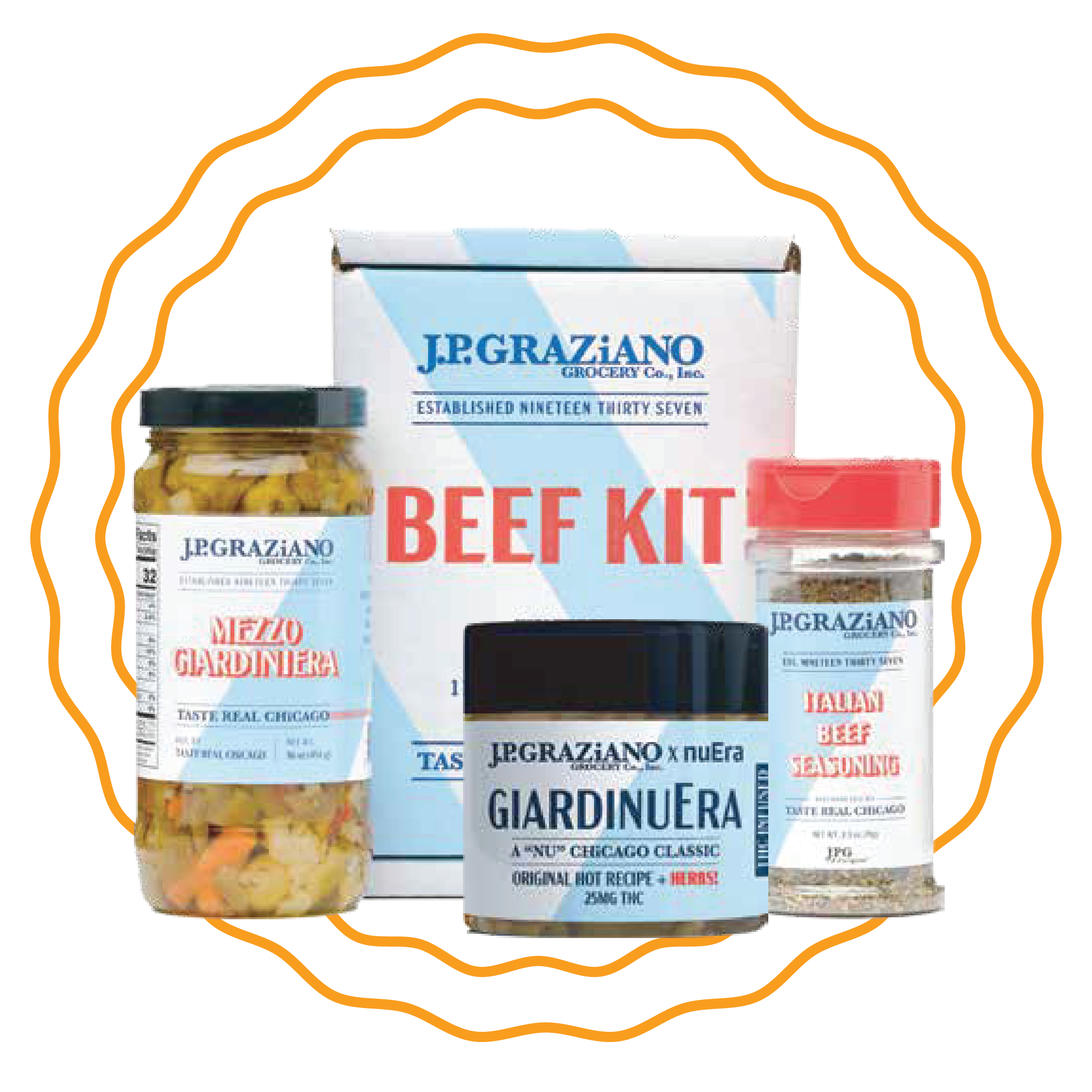Giardinuera Beef Kit