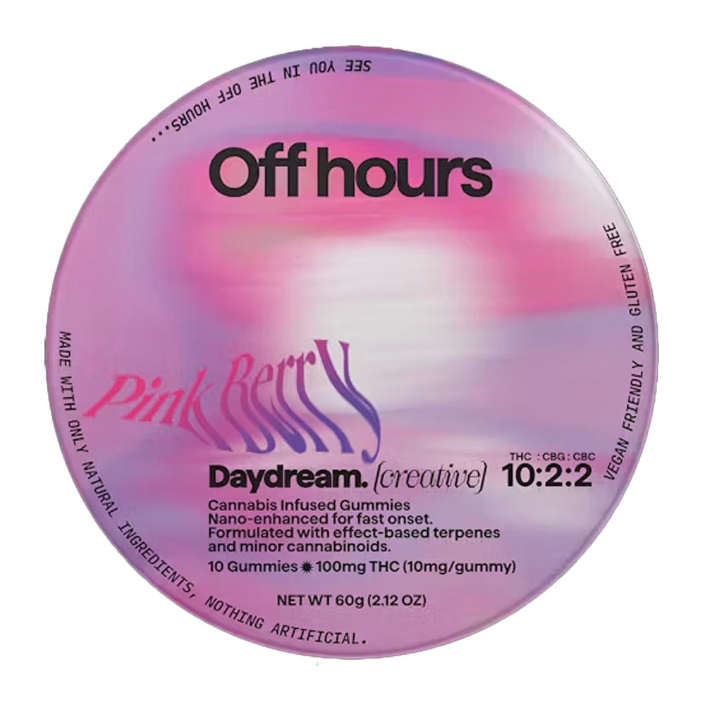 Pink Berry - Daydream [10pk] (20mg CBC/100mg THC/20mg CBG)