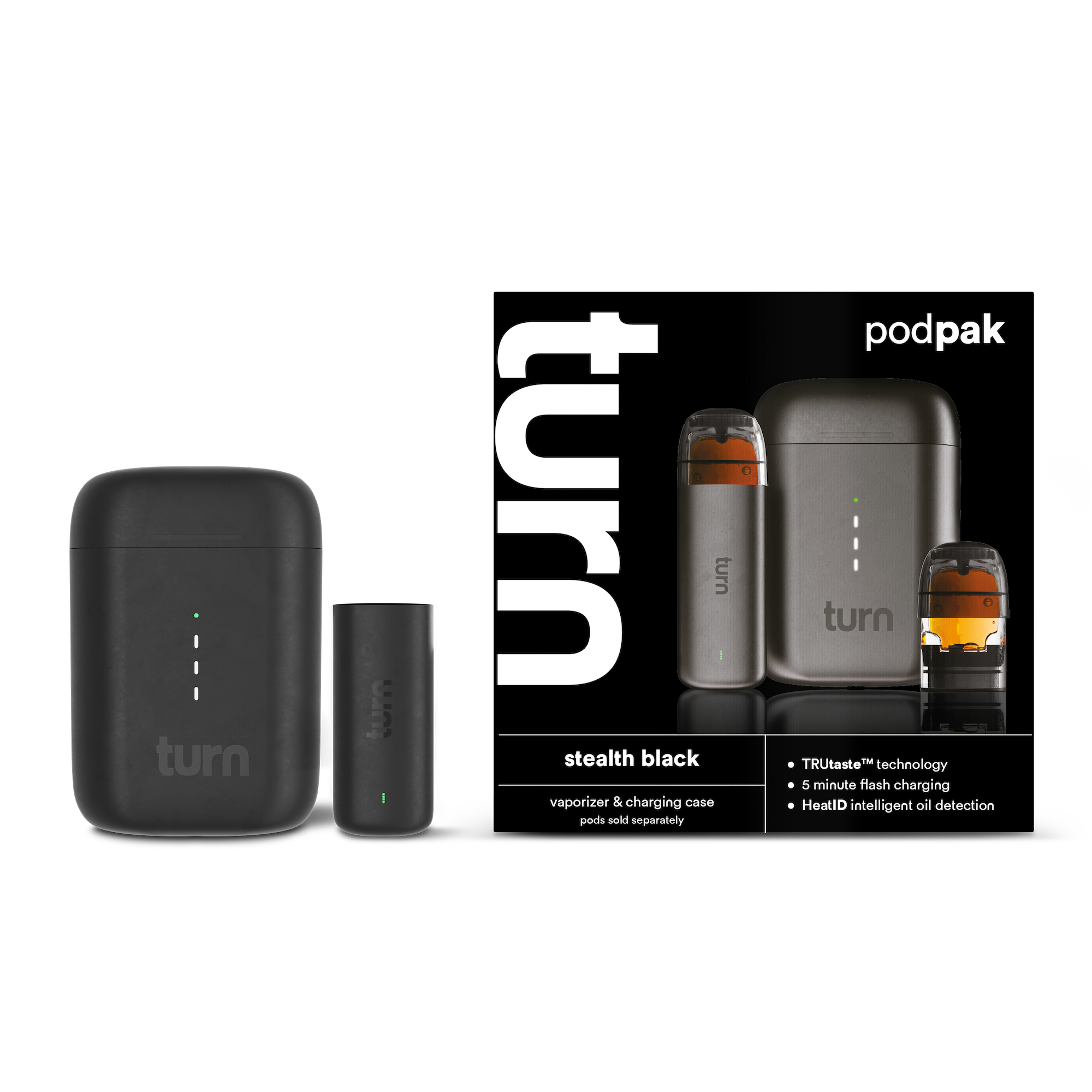 podpak - stealth black