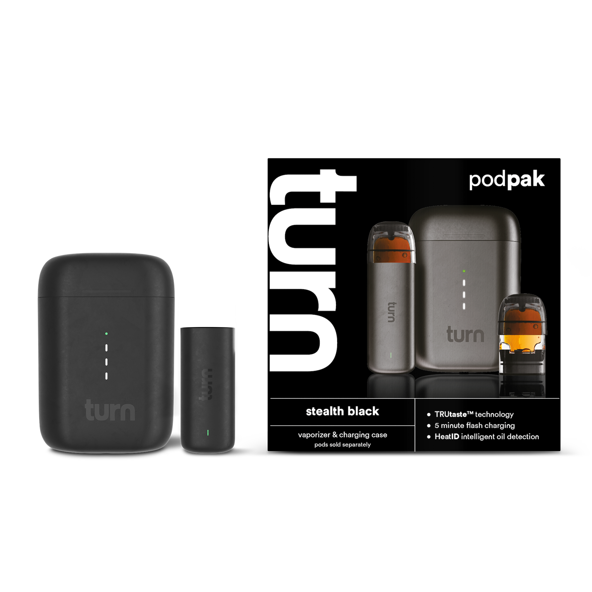 podpak - stealth black