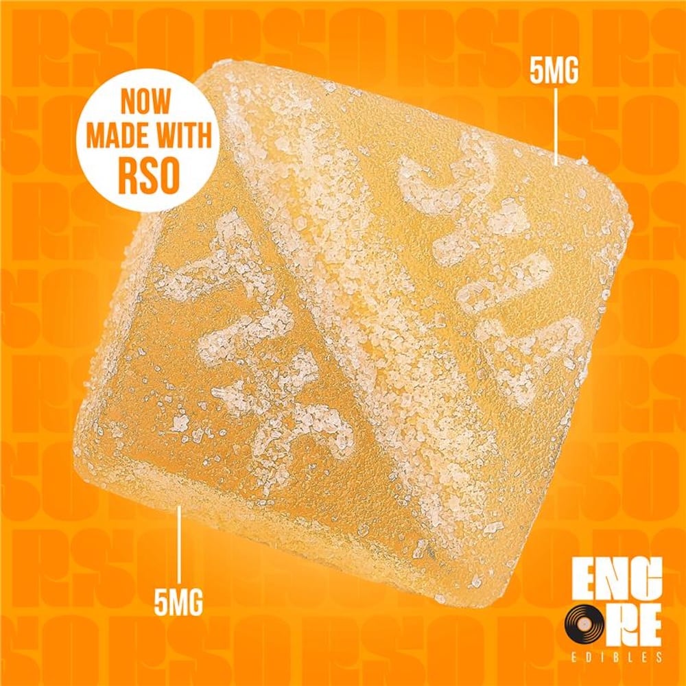 Encore - Sour Mandarin (I) RSO Gummies (9.2mg THC 10.06 CBD 10pk) C0020026569 Encore - Sour Mandarin (I) RSO Gummies (9.2mg THC 10.06 CBD 10pk) C0020026569