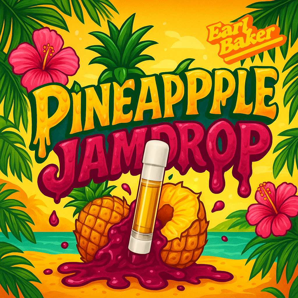 Earl Baker Pineapple Jamdrop (H) Vape Cartridge C0080000123 Earl Baker Pineapple Jamdrop (H) Vape Cartridge C0080000123