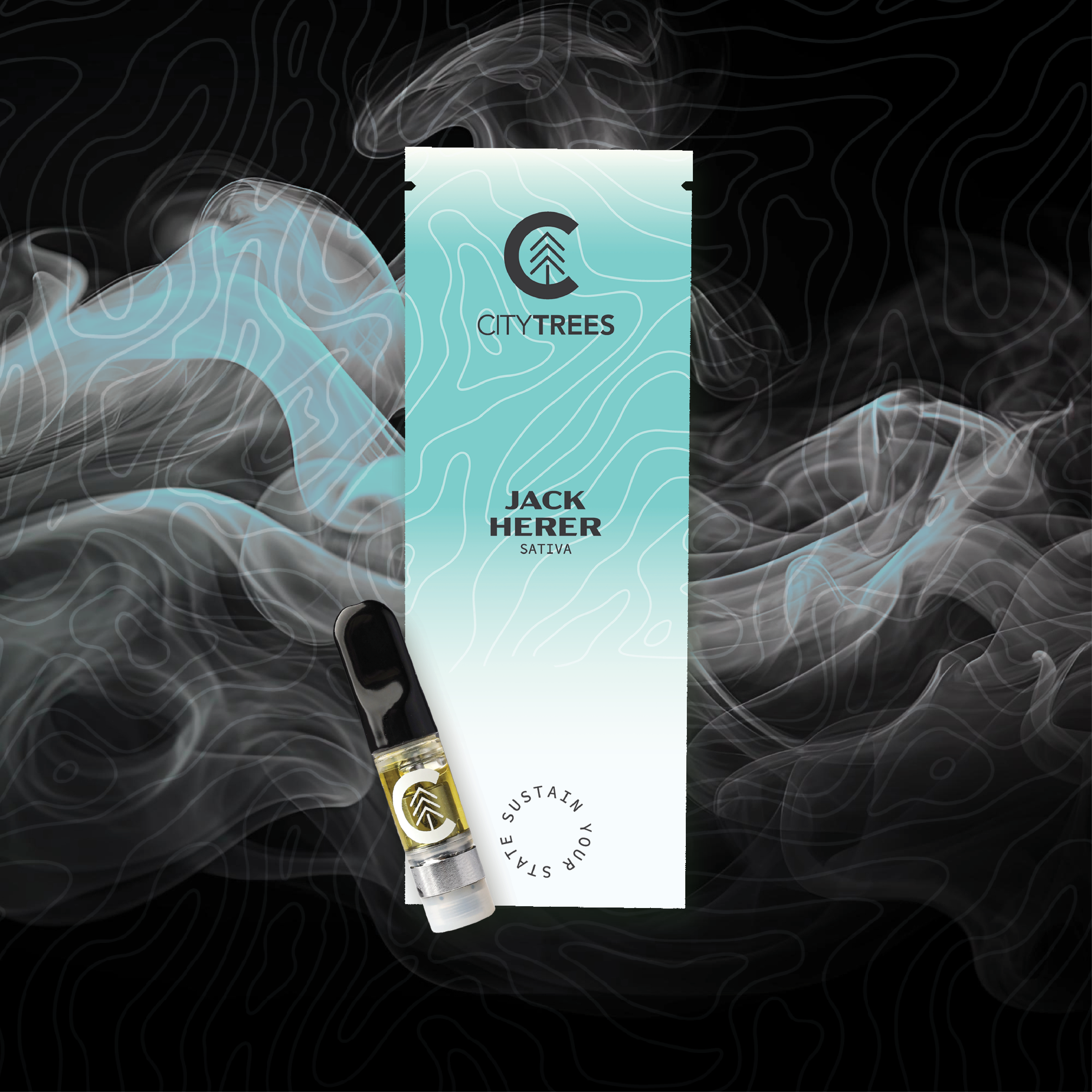 Jack Herer | City Trees | Distillate Cartridge