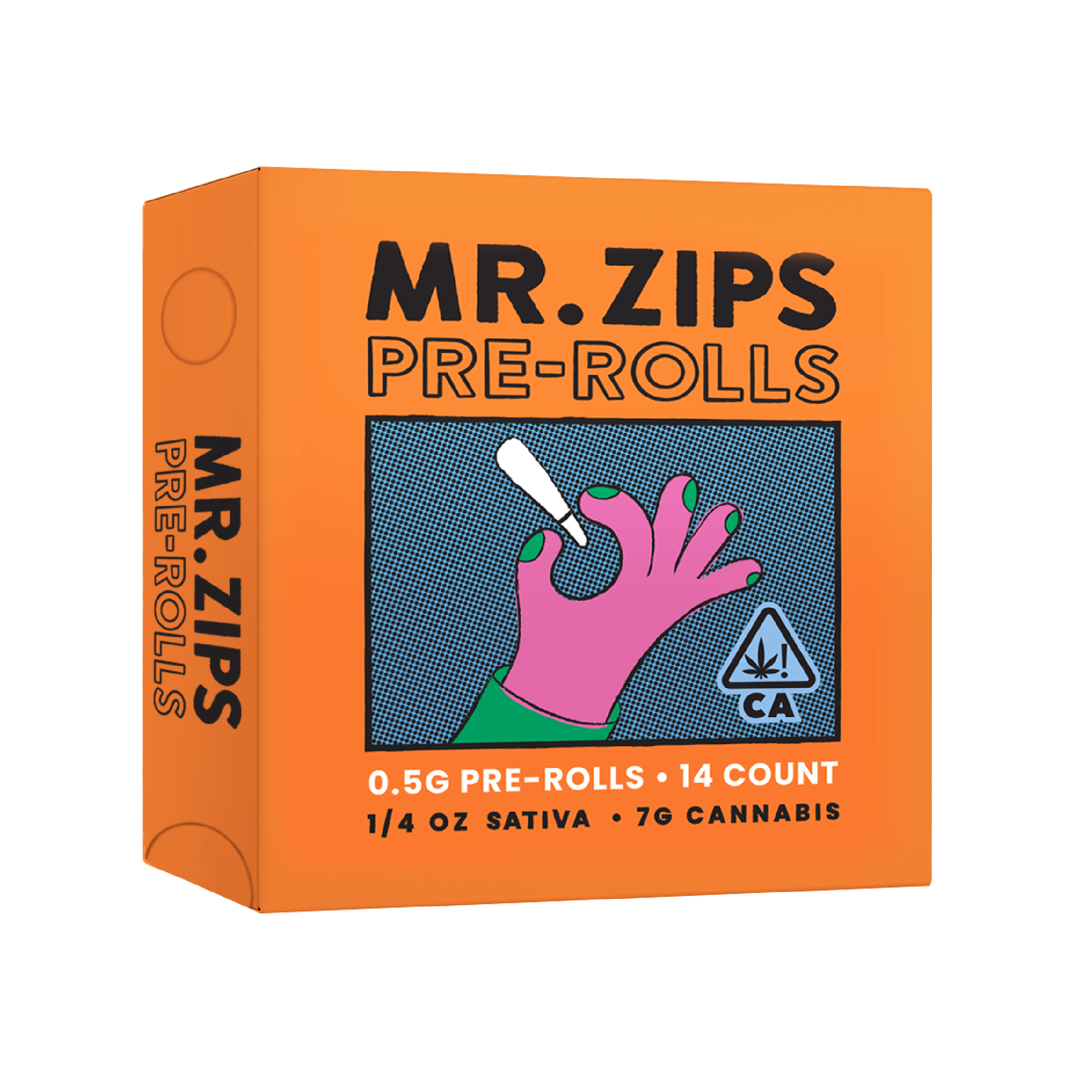 MR. ZIPS - BLUEBERRY - PREROLL - SATIVA - (14PK) - [7G]