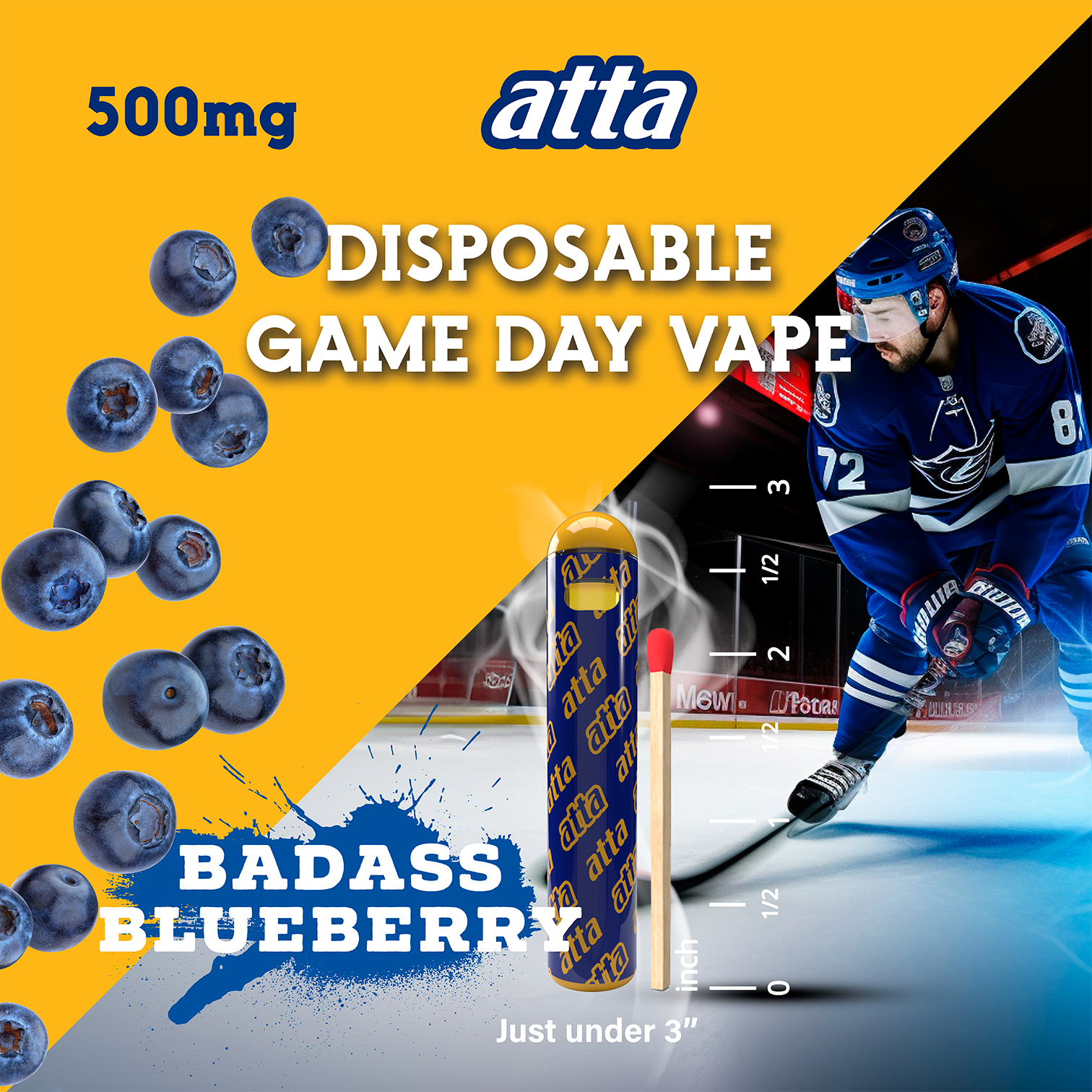 Shop Badass Blueberry [500mg]