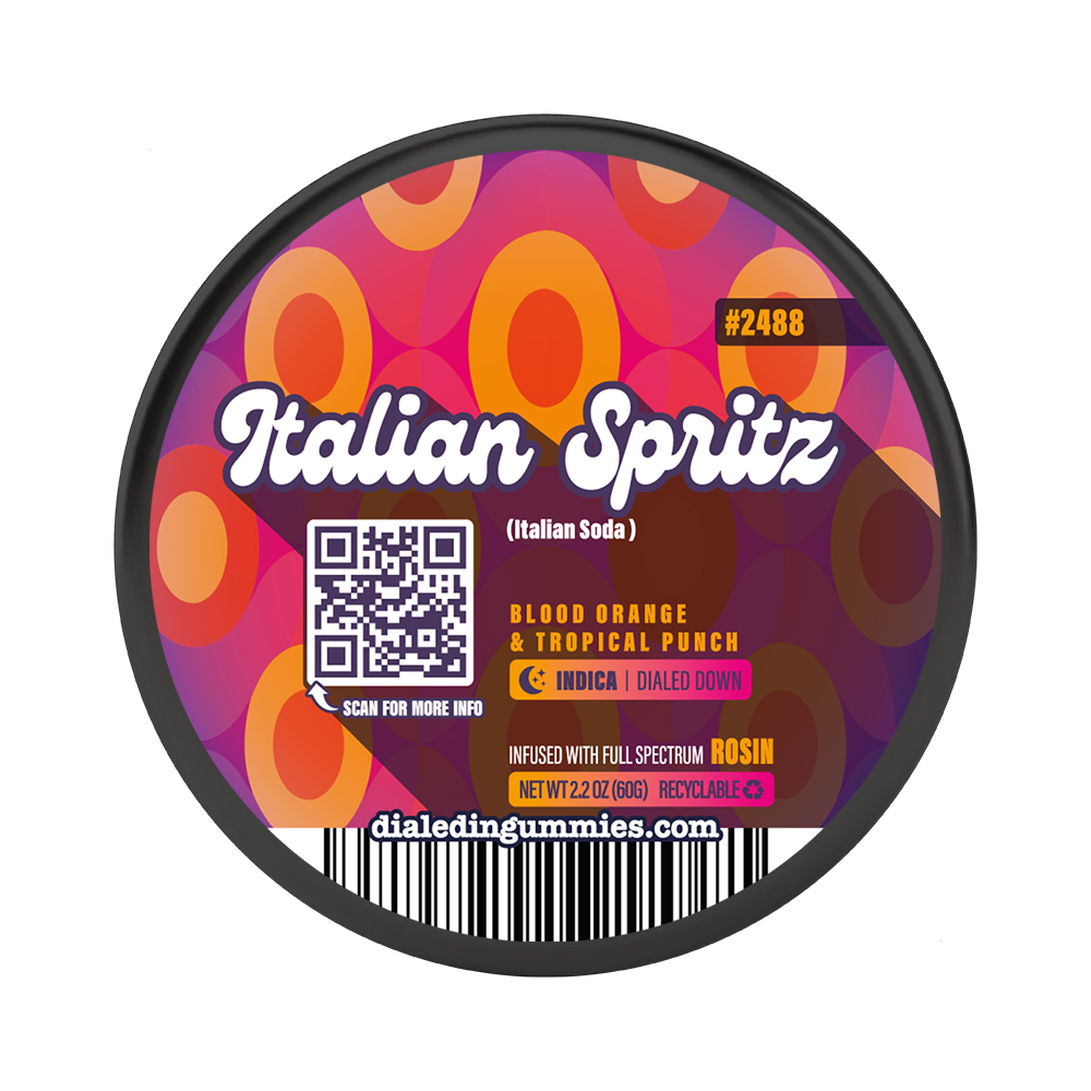 100mg - Italian Spritz #2488 - Rosin Gummies (10pk)
