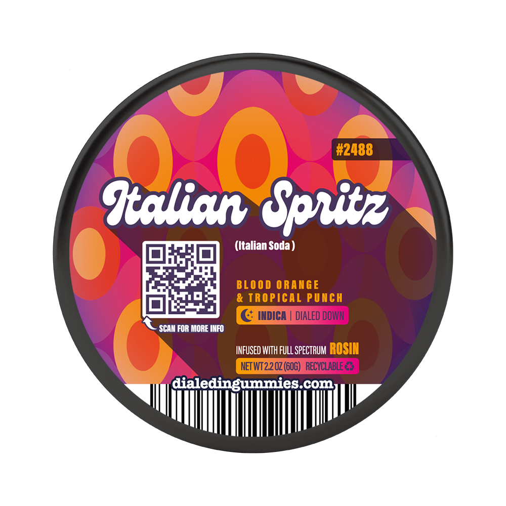 100mg - Italian Spritz #2488 - Rosin Gummies (10pk)