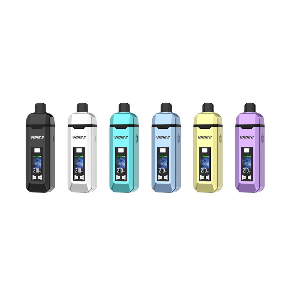 Yocan - Vane 2 Dry Herb Vaporizer - Black Yocan - Vane 2 Dry Herb Vaporizer - Black