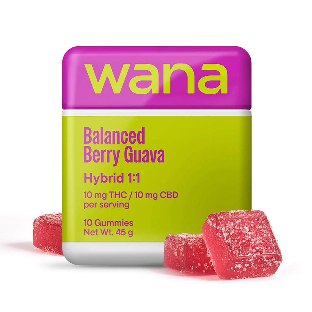 1:1 Balanced Berry Guava [10pk] (100mg THC/100mg CBD)