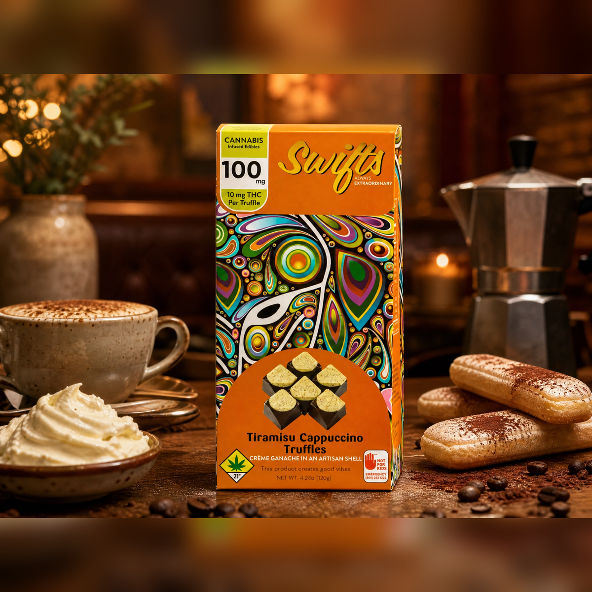 Tiramisu Cappuccino [10pk] (100mg)