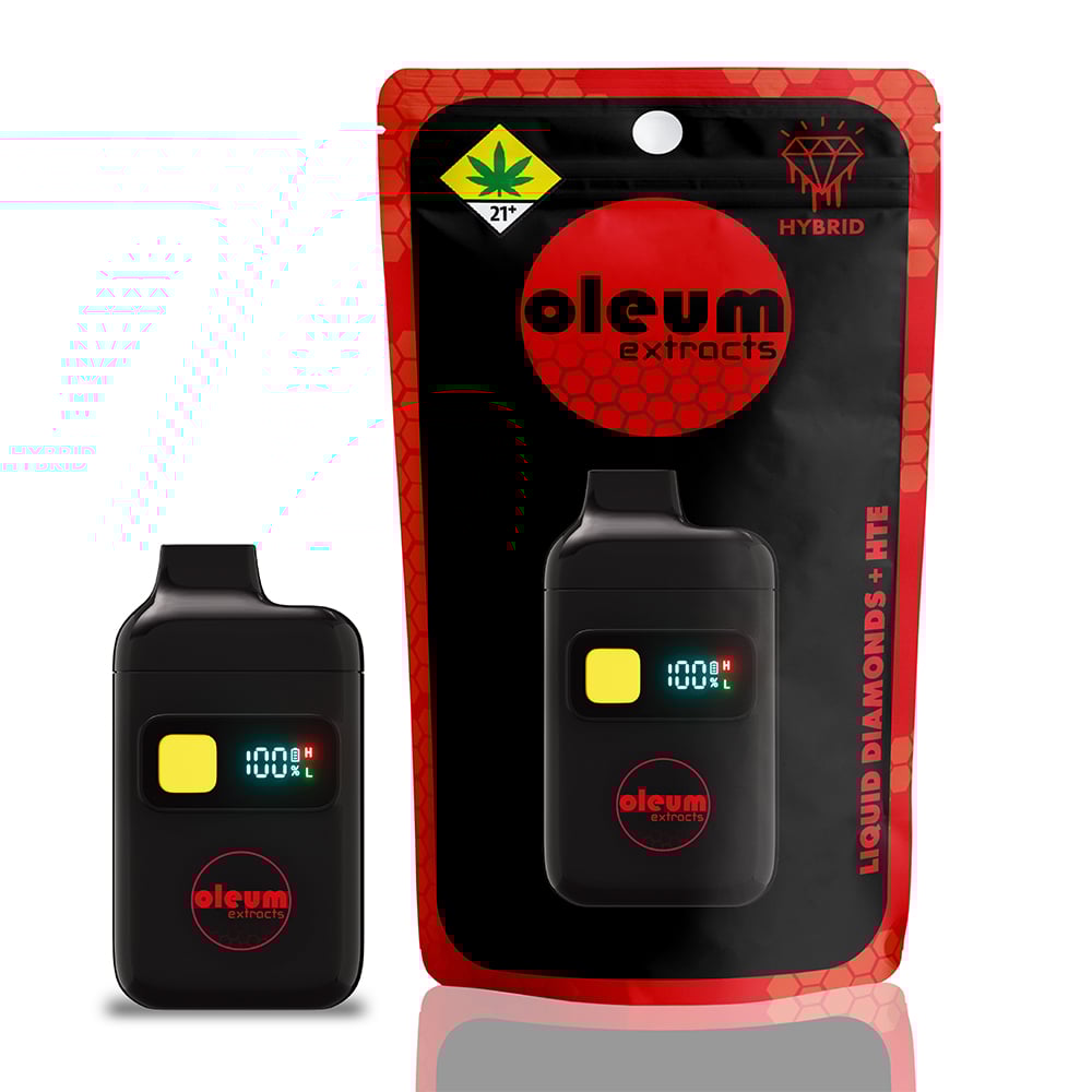 CRDHリキッド 1ml Tangie Tangie [1000mg] | Oleum Extracts | Liquid Diamonds Disposable
