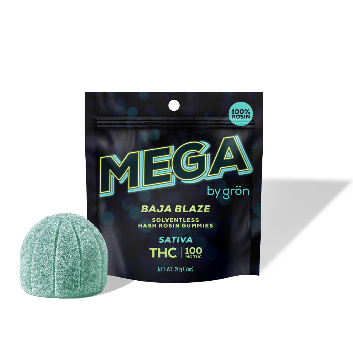 THC Baja Blaze Mega Pearl (100mg)