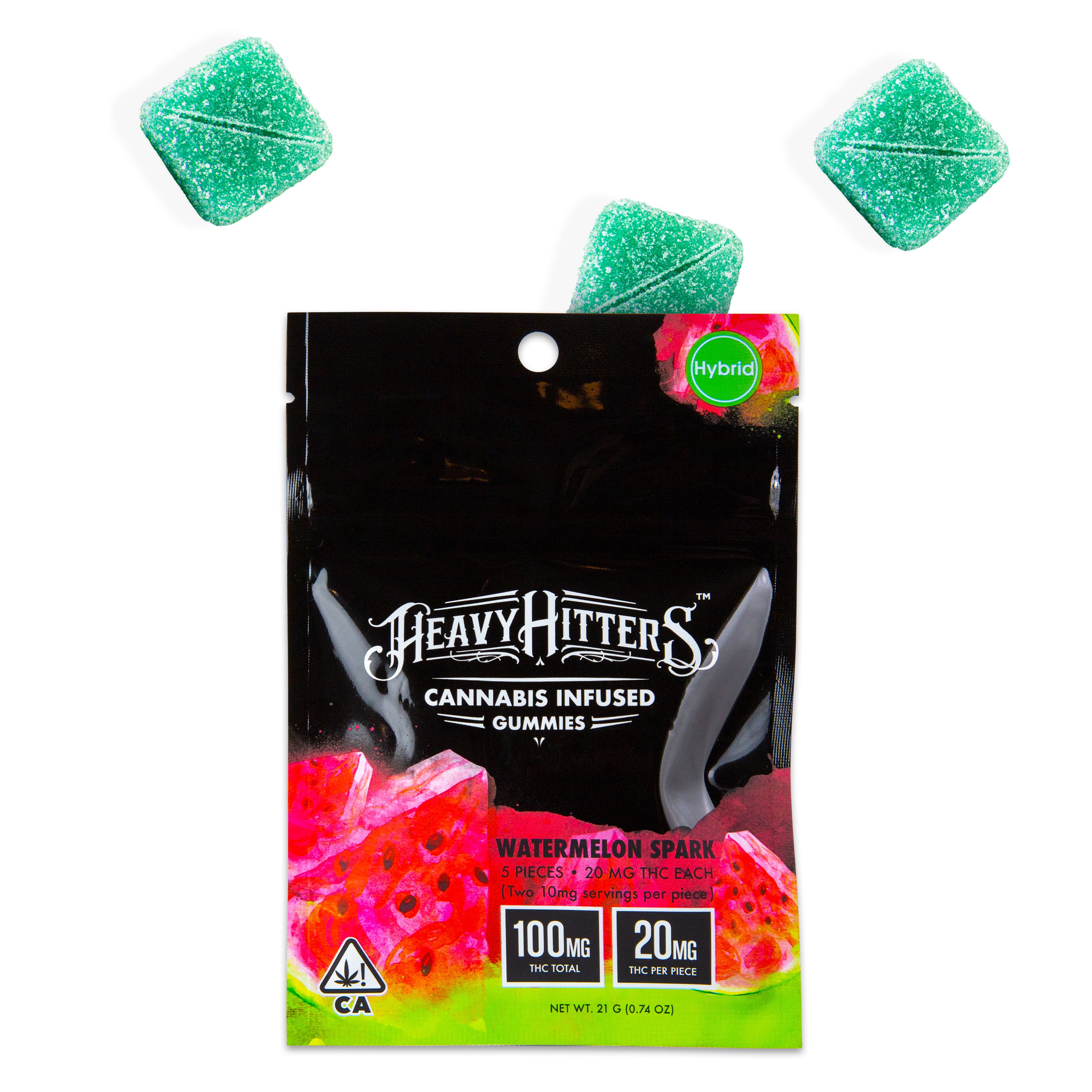 Watermelon Spark [5pk] (100mg)