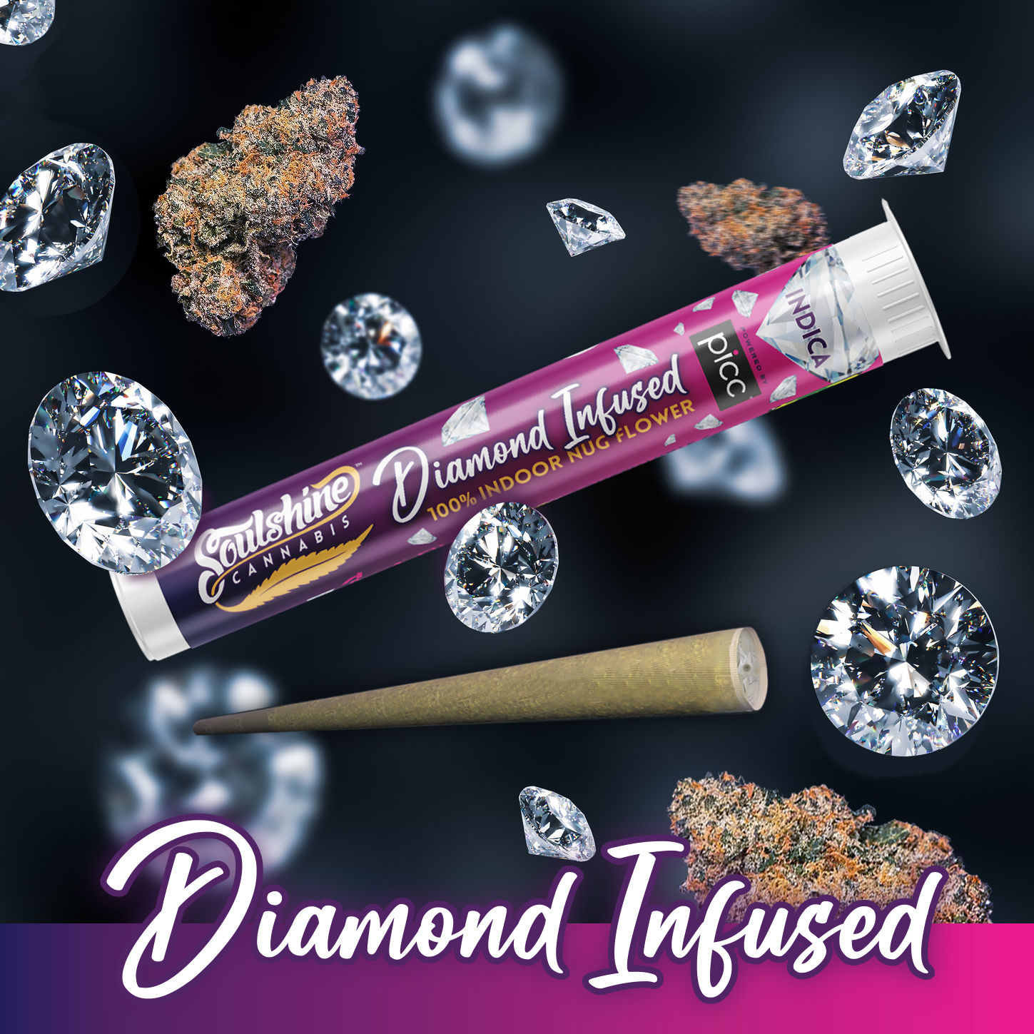 Sherbanger [1g] THCa Diamond Infused