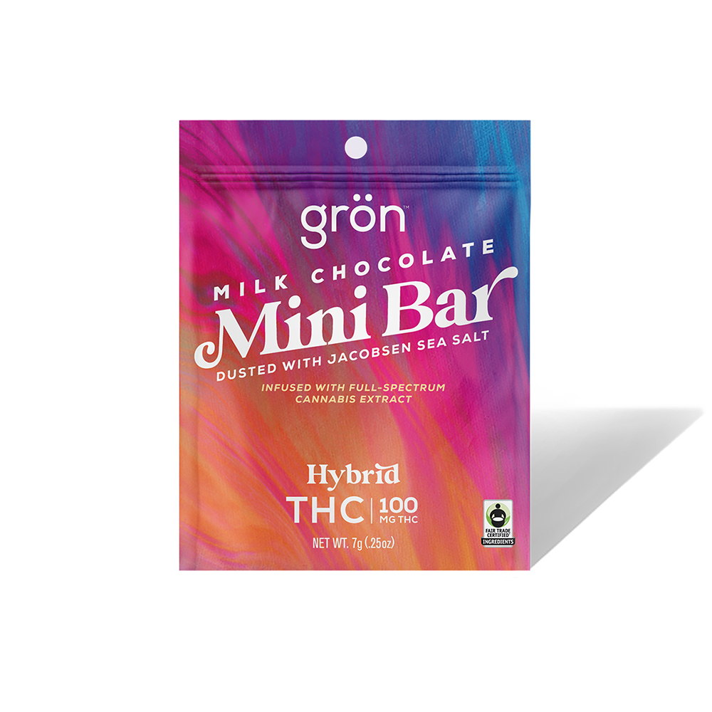 Milk Chocolate Mini Bar - THC - Balanced