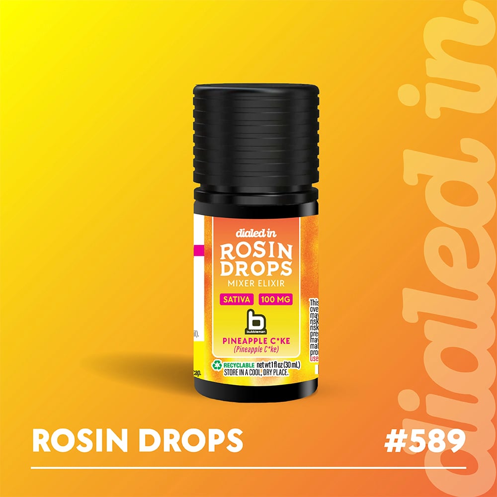 100mg - Pineapple C*ke - Rosin Drops