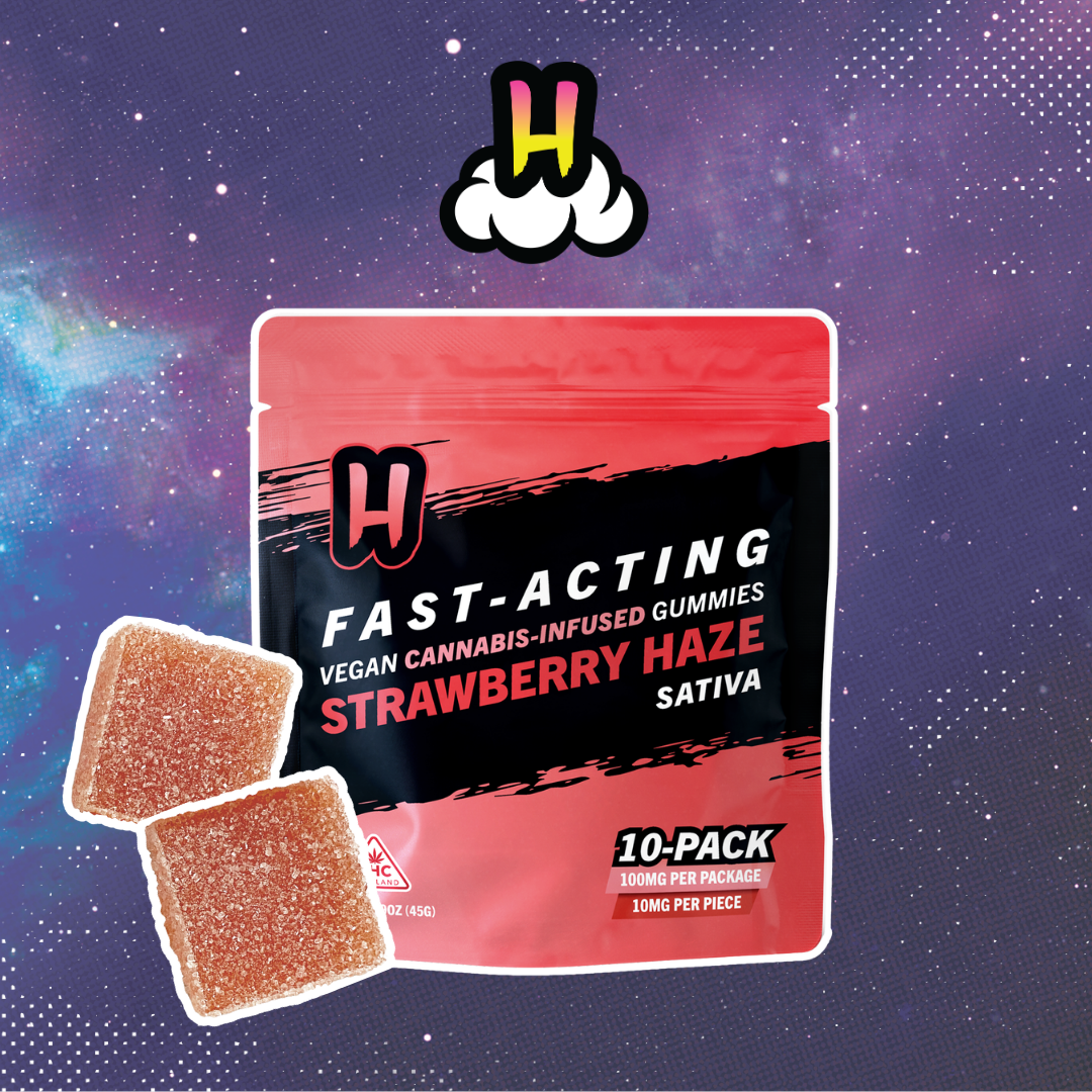 Strawberry Haze [10pk] (100mg)