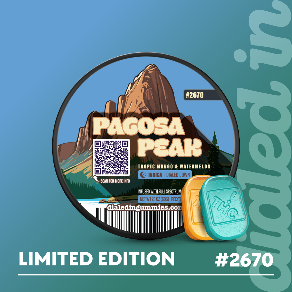 100mg - Pagosa Peak (Island Boys) #2670 - Rosin Gummies (10pk)