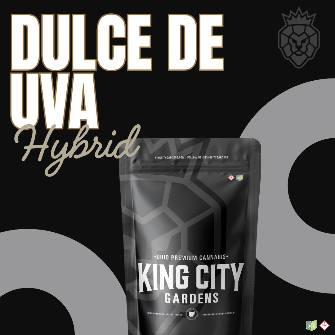 KING CITY GARDENS - DULCE DE UVA - SMALLS  HYBRID - 1/8oz in Akron