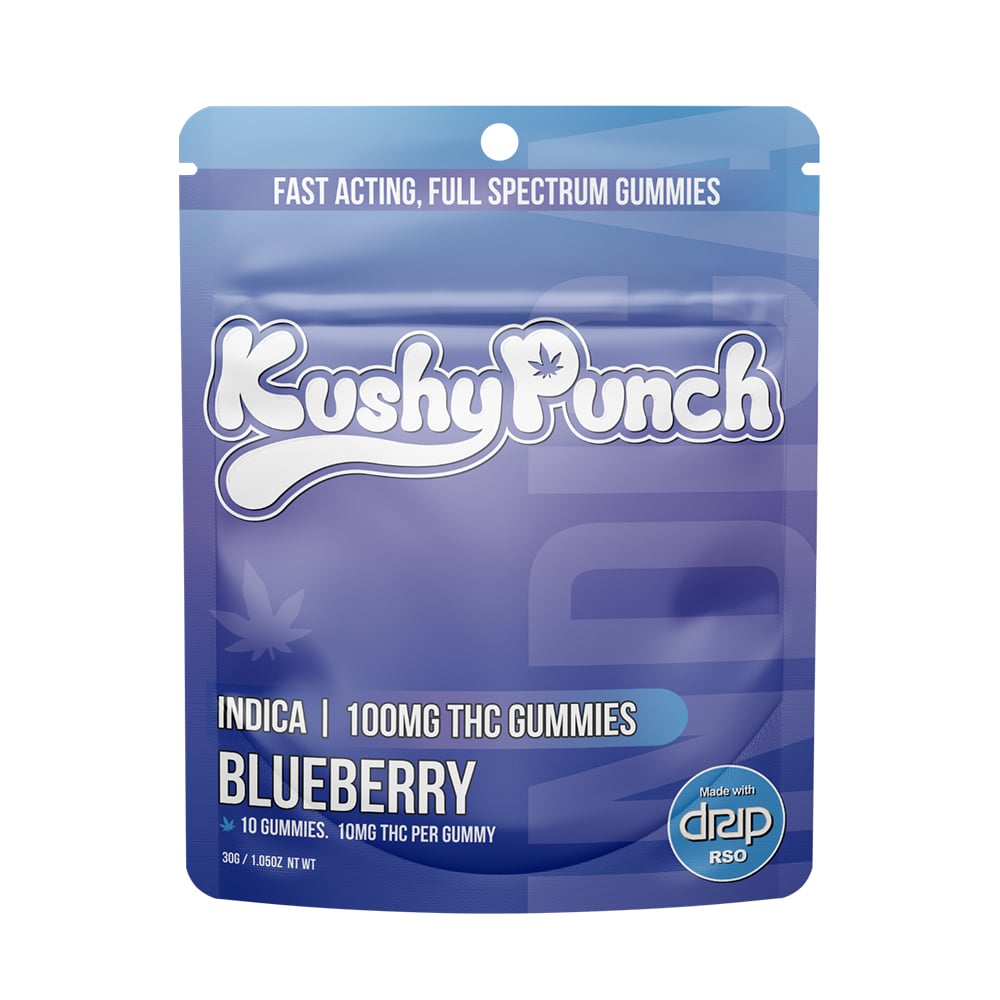 Blueberry - Indica [10pk] (100mg)