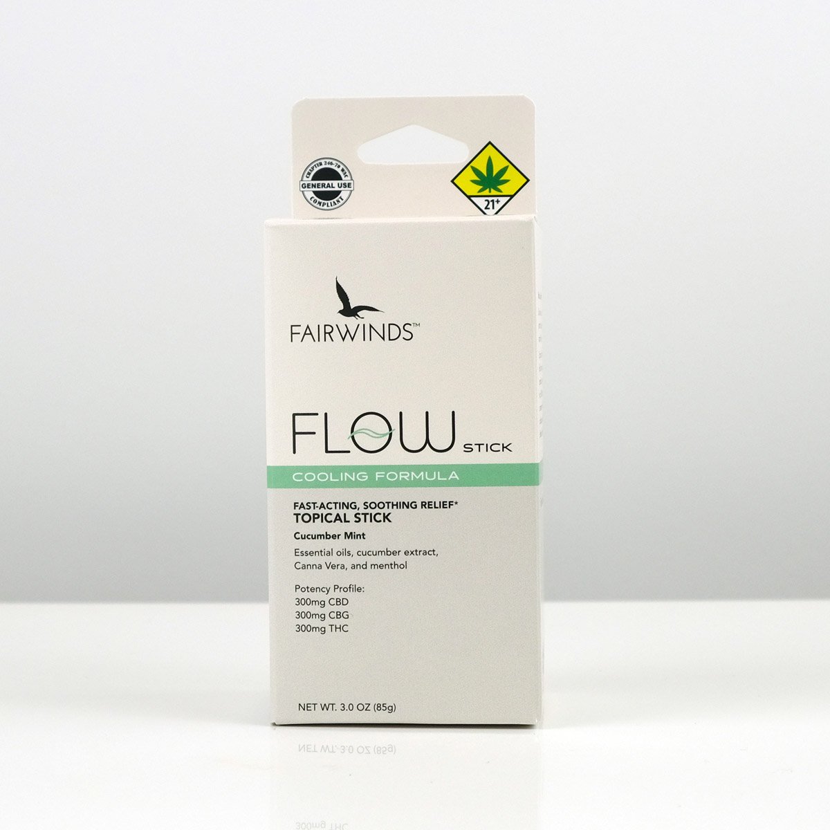 111 FLOW Cooling Stick [3oz] (900mg) Fairwinds FLOW Cooling Stick