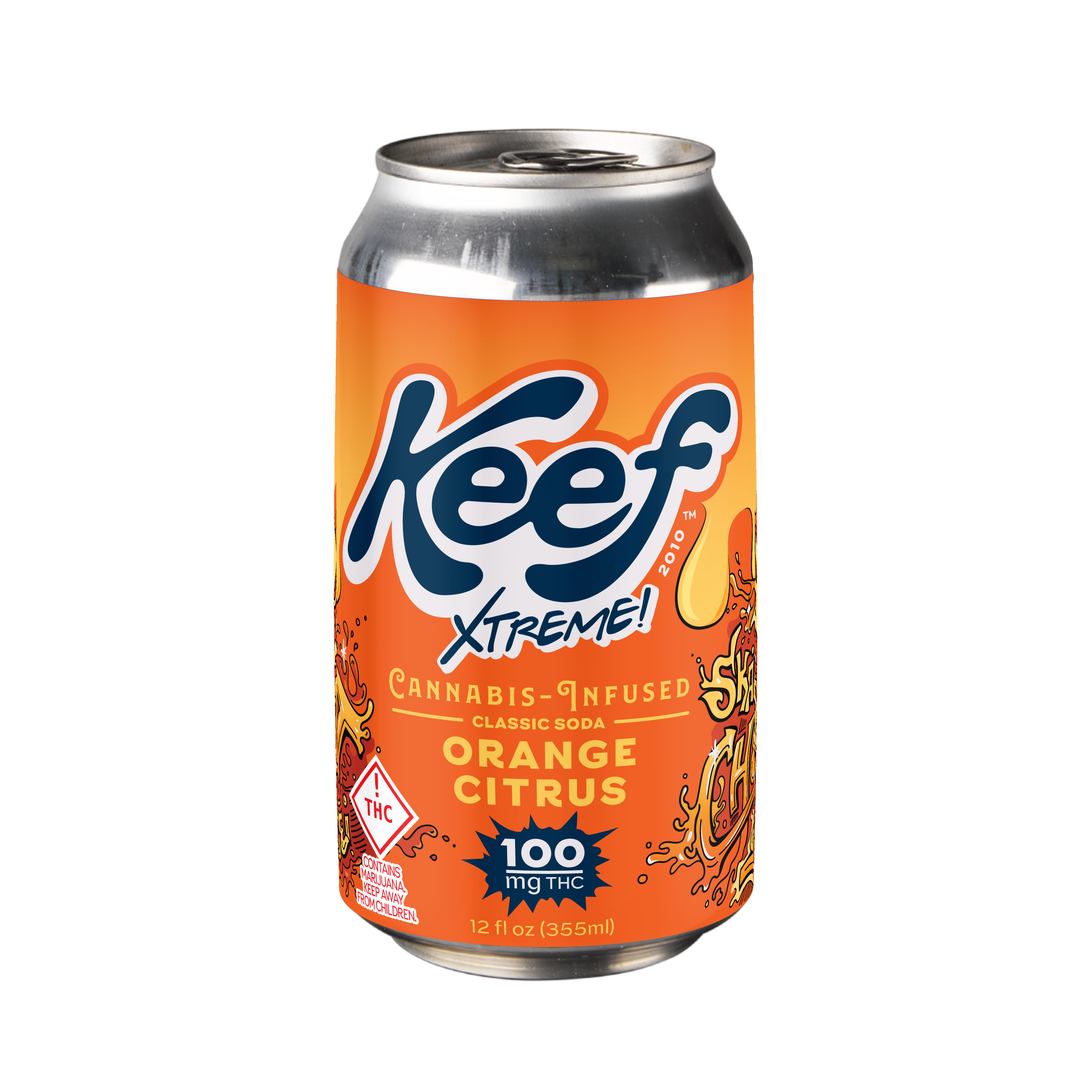 Keef Classic Soda - Orange Kush 100mg