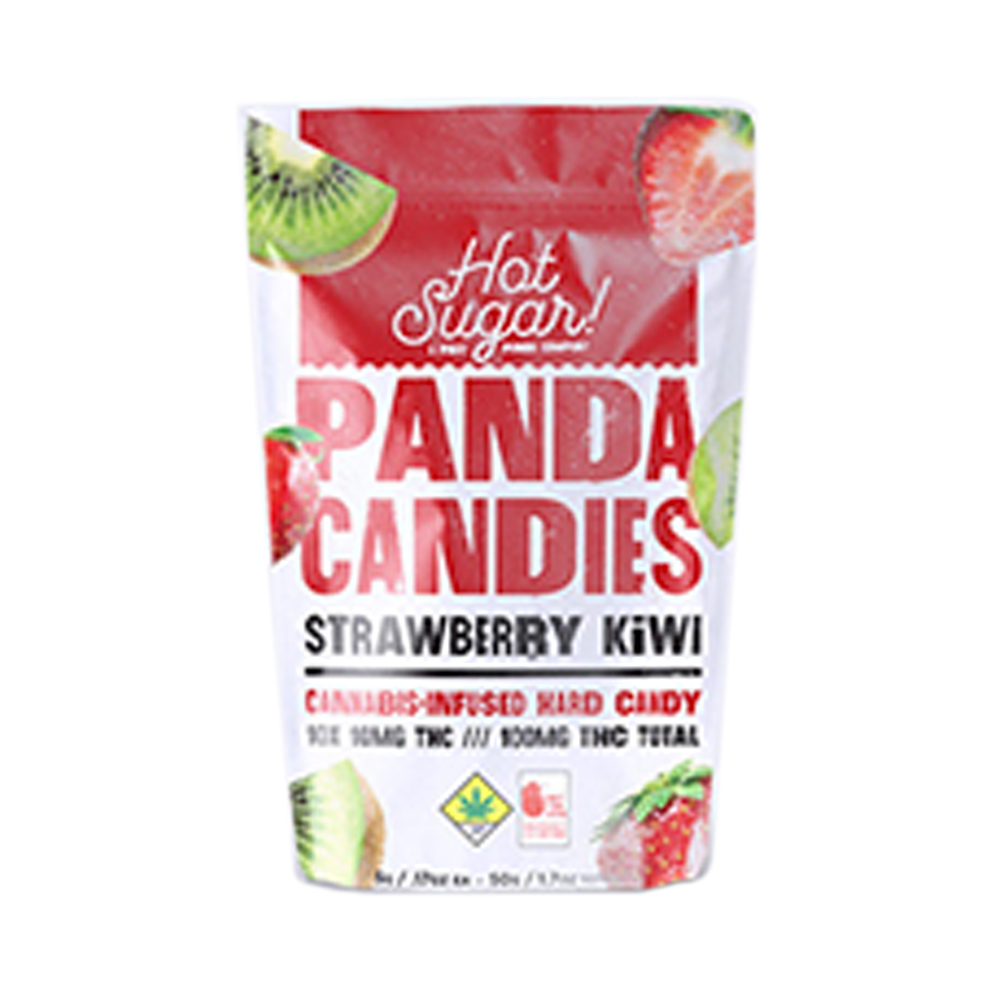 Strawberry Kiwi Panda Candies 100mg 10-pack