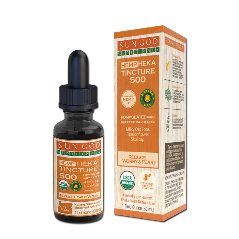 Heka Worry & Fear Sativa [1oz] (500mg CBD)