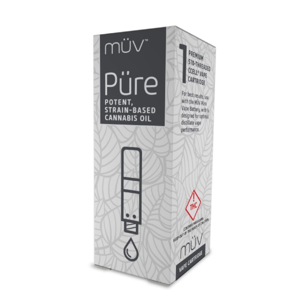MÜV PÜRE Pen Cartridge OG Kush .5g Main Street Health Vape Pen