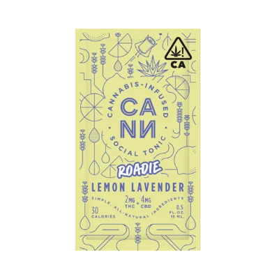 Lemon Lavender Roadies 10pk (2mg THC, 4mg CBD per Roadie)