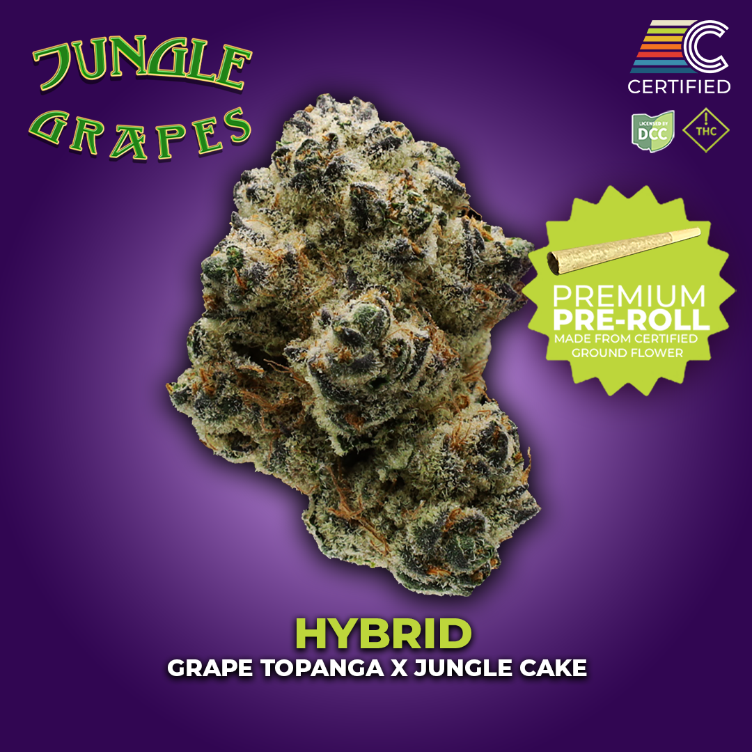 CULTIVATORS - JUNGLE GRAPES - PREROLL - [1G] - HYBRID
