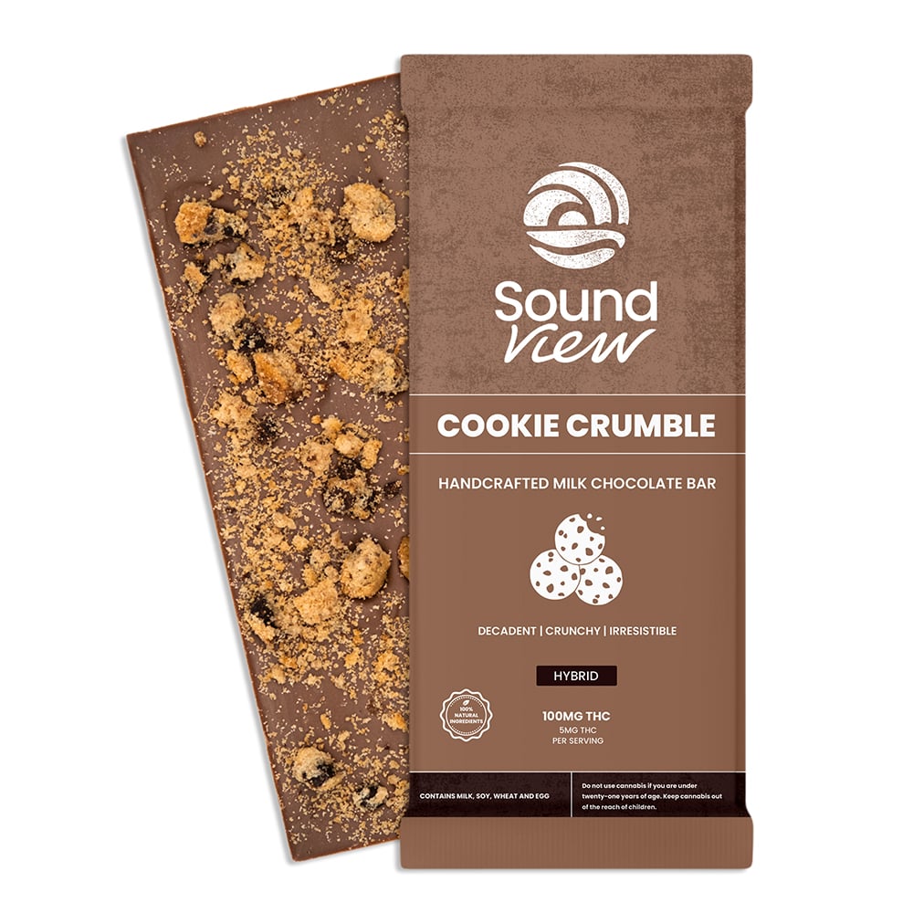 Cookie Crumble Milk Chocolate Bar (H) 00171