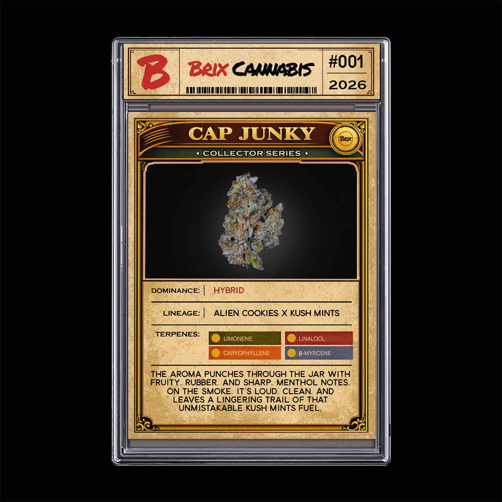 BRIX Cannabis - Cap Junk (H) Flower  C0101000470