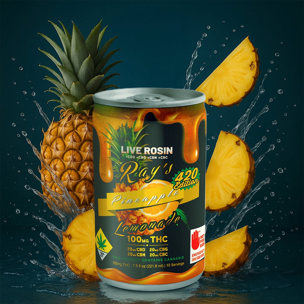 Pineapple - 420 Edition [7.5oz] (20mg CBD/20mg CBG/20mg CBN/20mg CBC/100mg THC)
