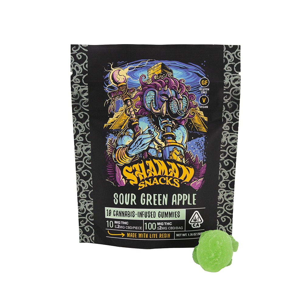 Sour Green Apple [10pk] (100mg)